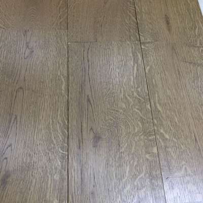 dark grey wire brushed oak engineered hardwood flooring